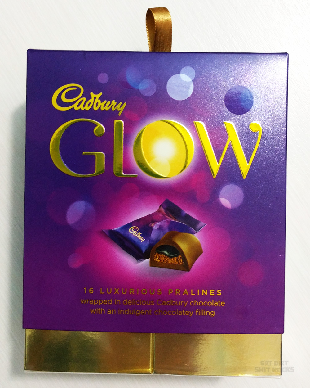 Cadbury Glow box [front].